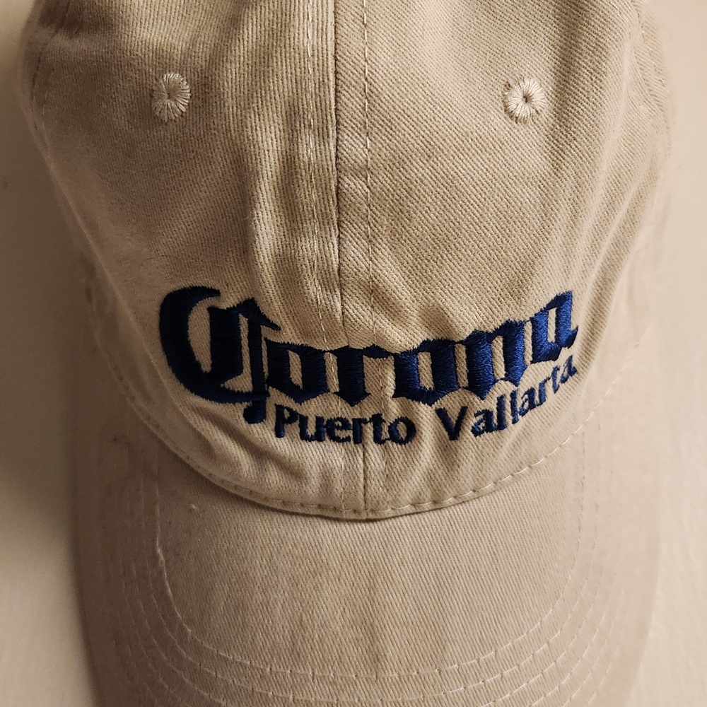 Corona Tan and Blue Hat